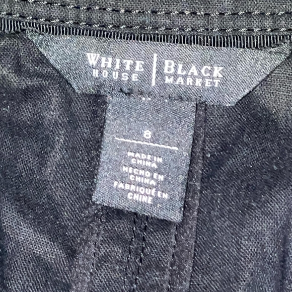 White house black market black cardigan jacket size 8 - Picture 4 of 4